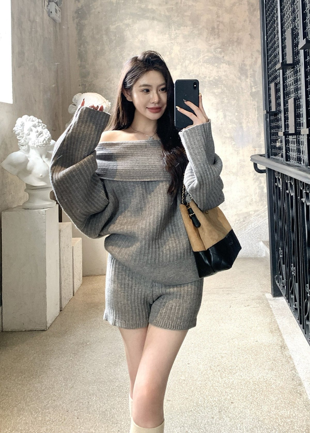 【 Pre-Order】Celine Lounge Knit Set