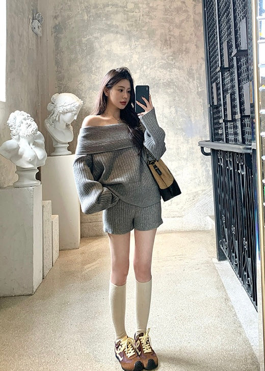 【 Pre-Order】Celine Lounge Knit Set