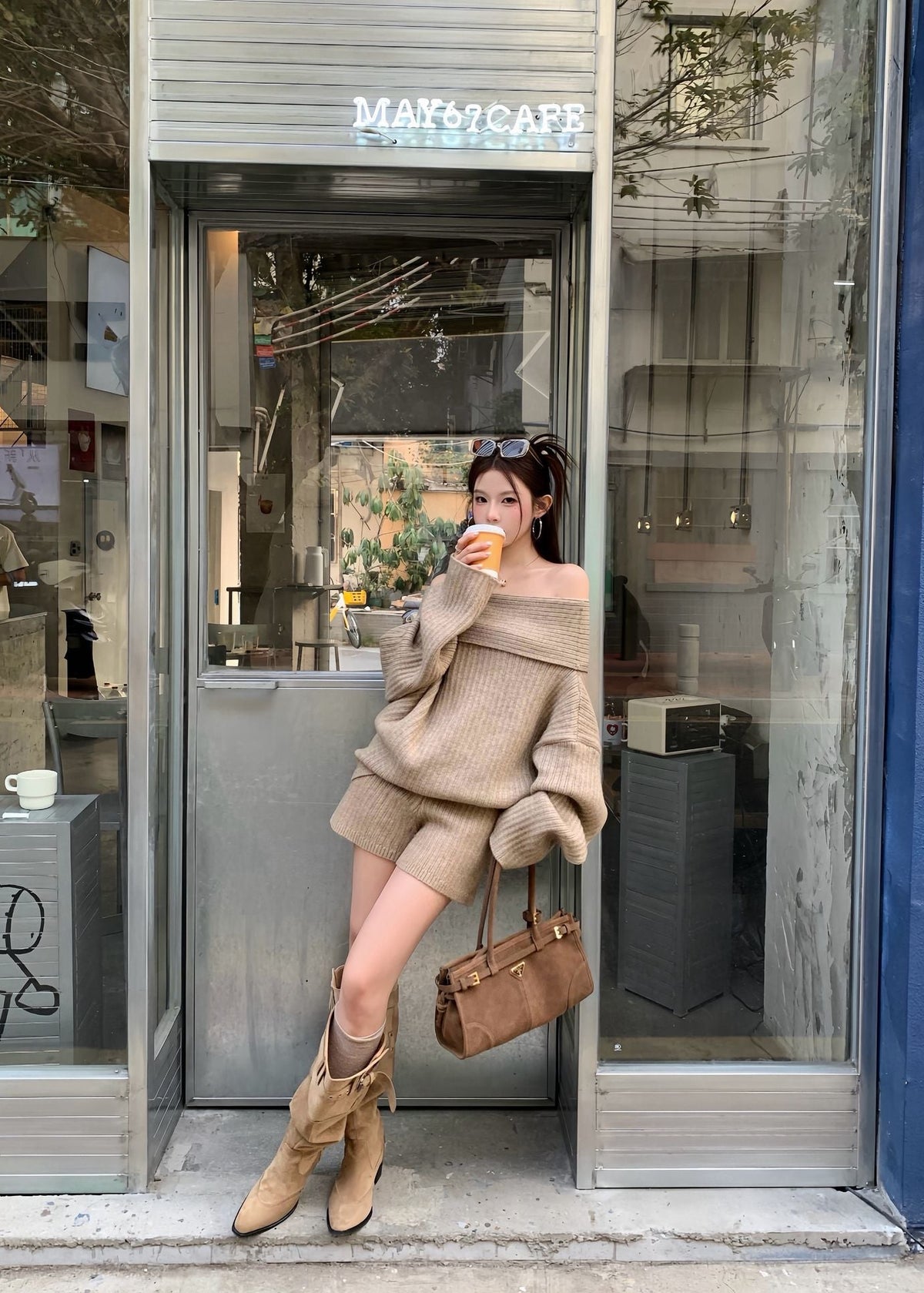 【 Pre-Order】Celine Lounge Knit Set