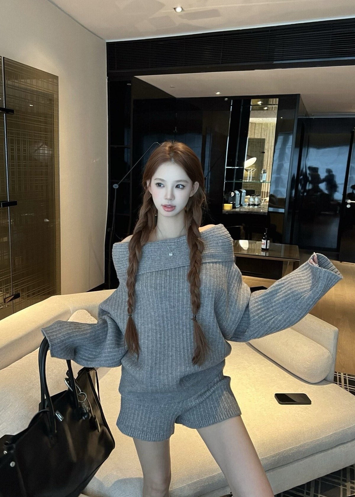 【 Pre-Order】Celine Lounge Knit Set