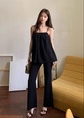 Cami Flare Set - Black