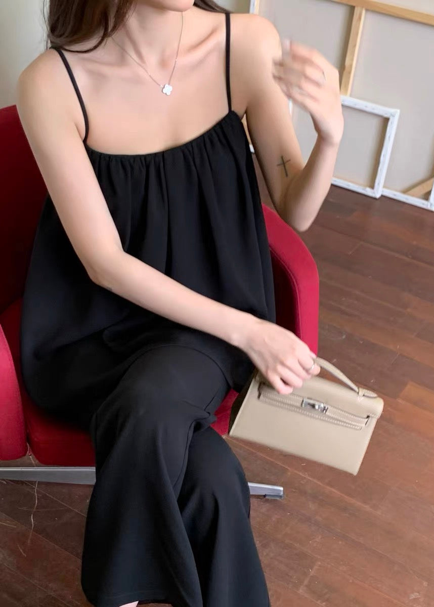 Cami Flare Set - Black