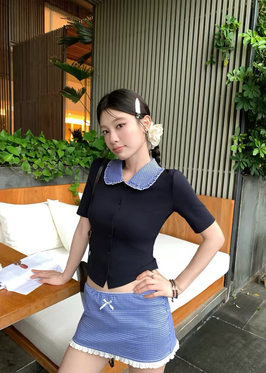 Miu Gingham Set