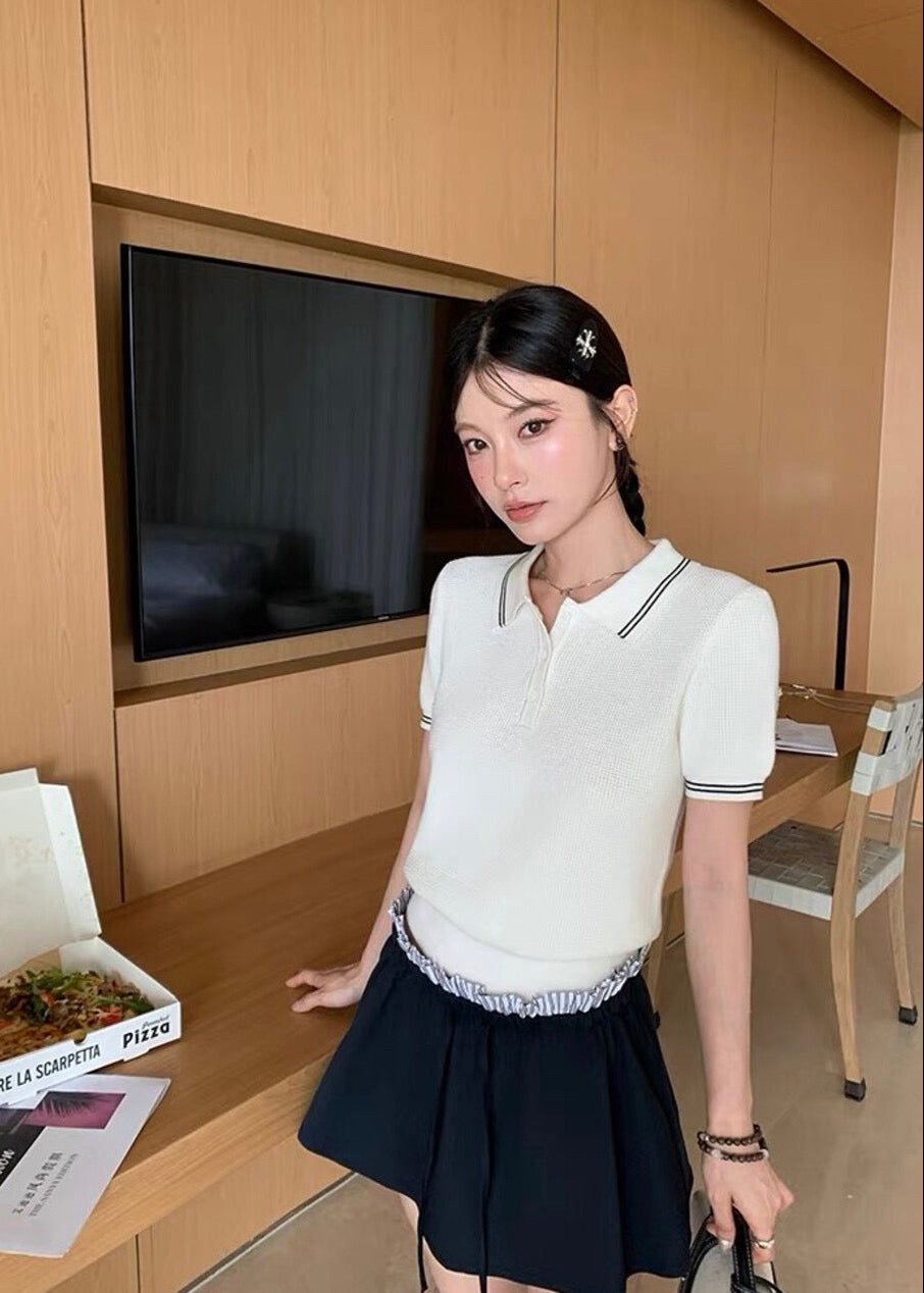 Ivy Polo Knit Set