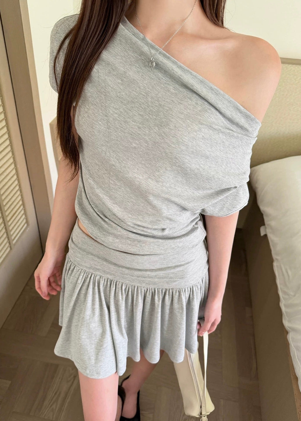 Avery Drape Set - Grey