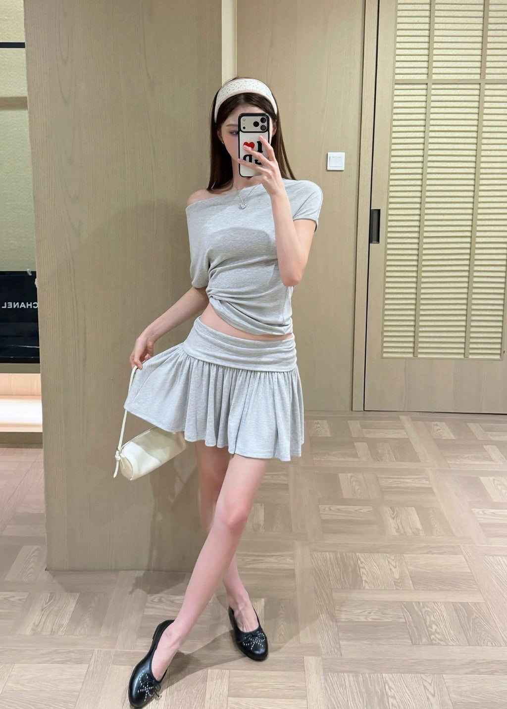 Avery Drape Set - Grey