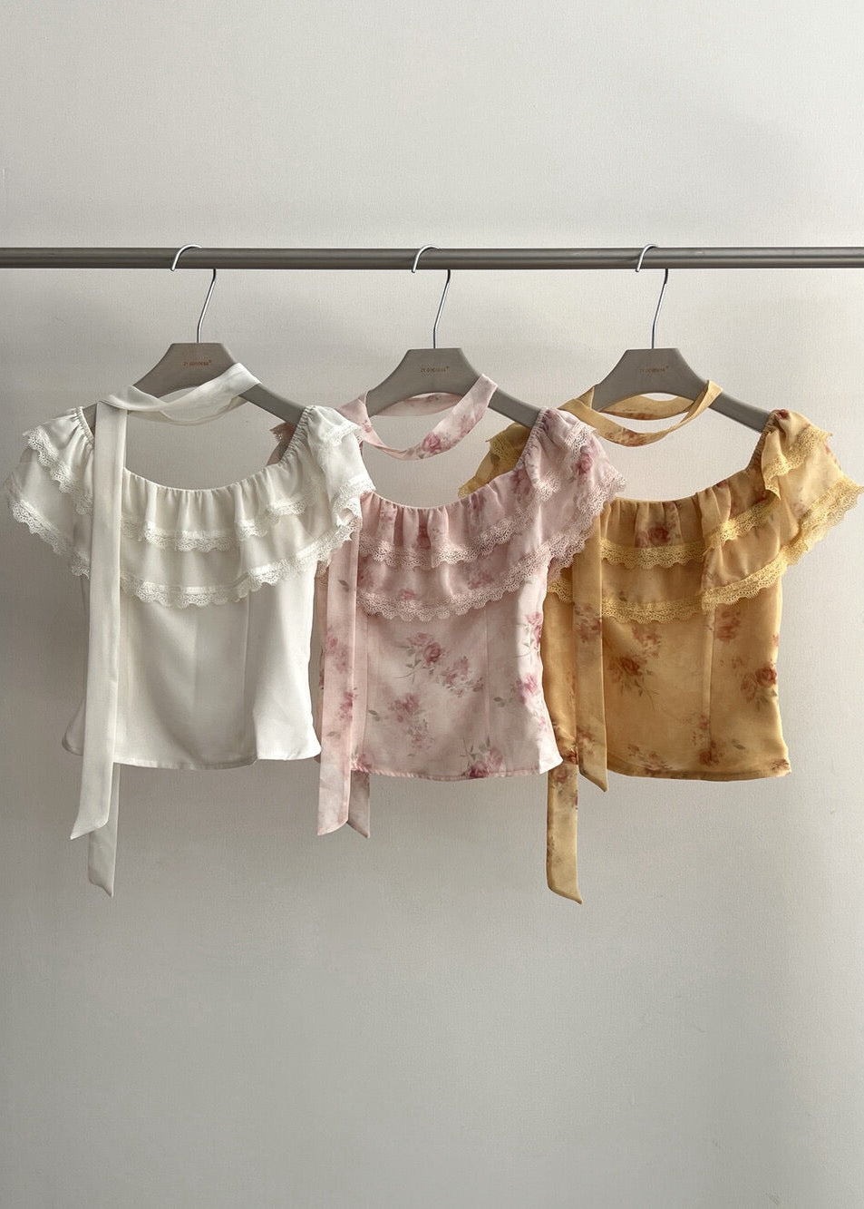 Celeste Lace Top - Pink