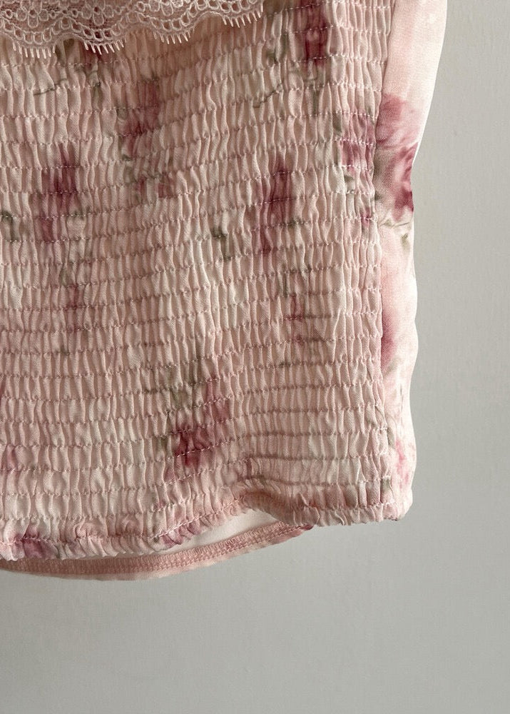 Celeste Lace Top - Pink