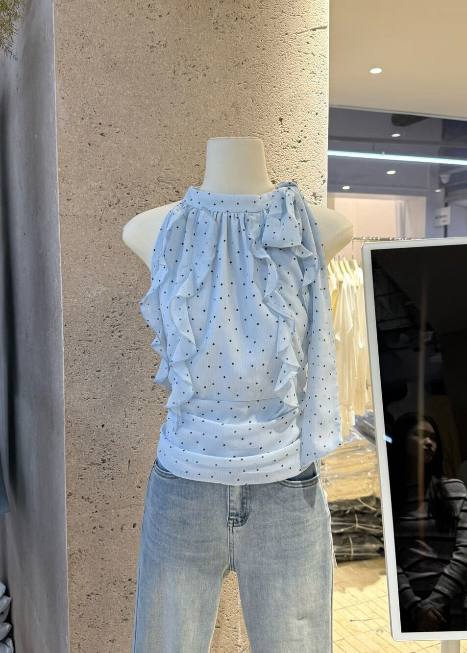 Eloise Ruffle Top