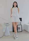 Candy Cloud Dress - White