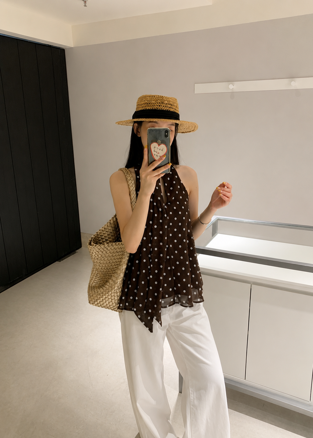 【Pre-Order】Noelle Polka Top
