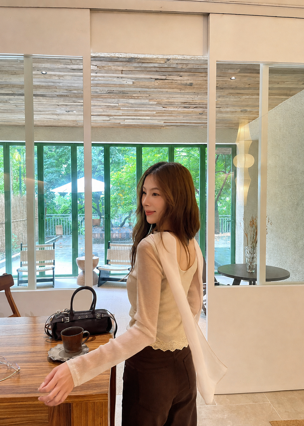 【Pre-Order】Arielle Draped Sleeve Top