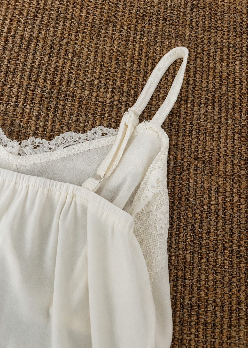 【Pre-Order】Elise Suede Lace Cami