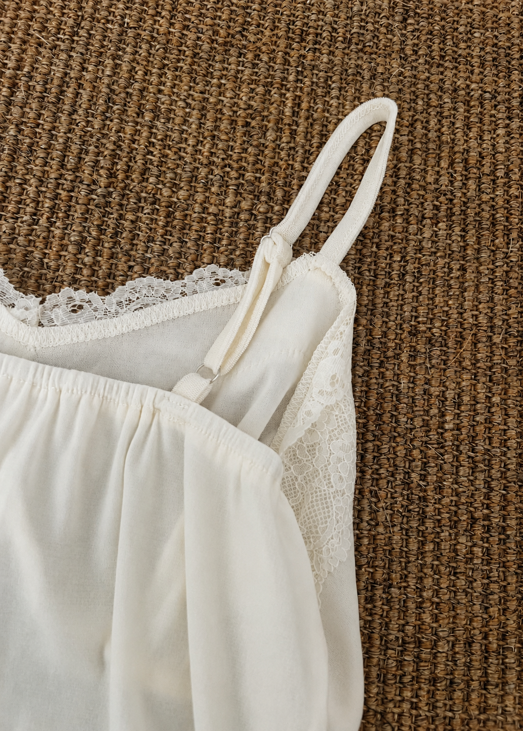 【Pre-Order】Elise Suede Lace Cami