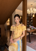 Celeste Lace Top - Yellow