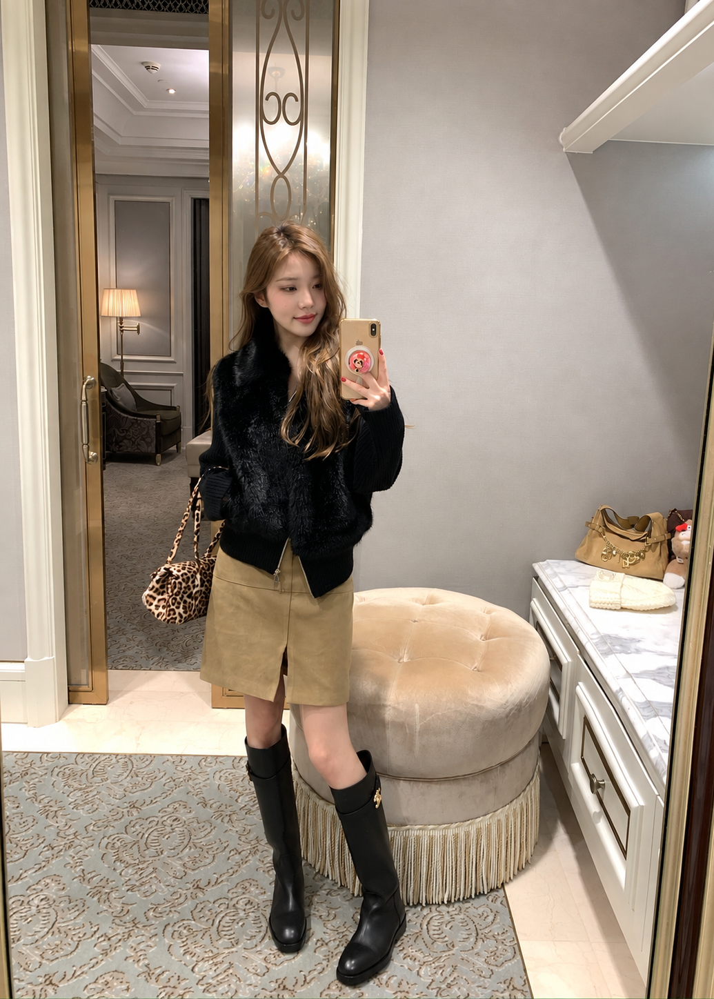 【 Pre-Order】Blair Faux Fur Jacket