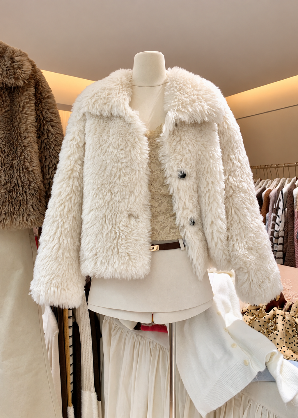 【 Pre-Order】Lena Teddy Coat