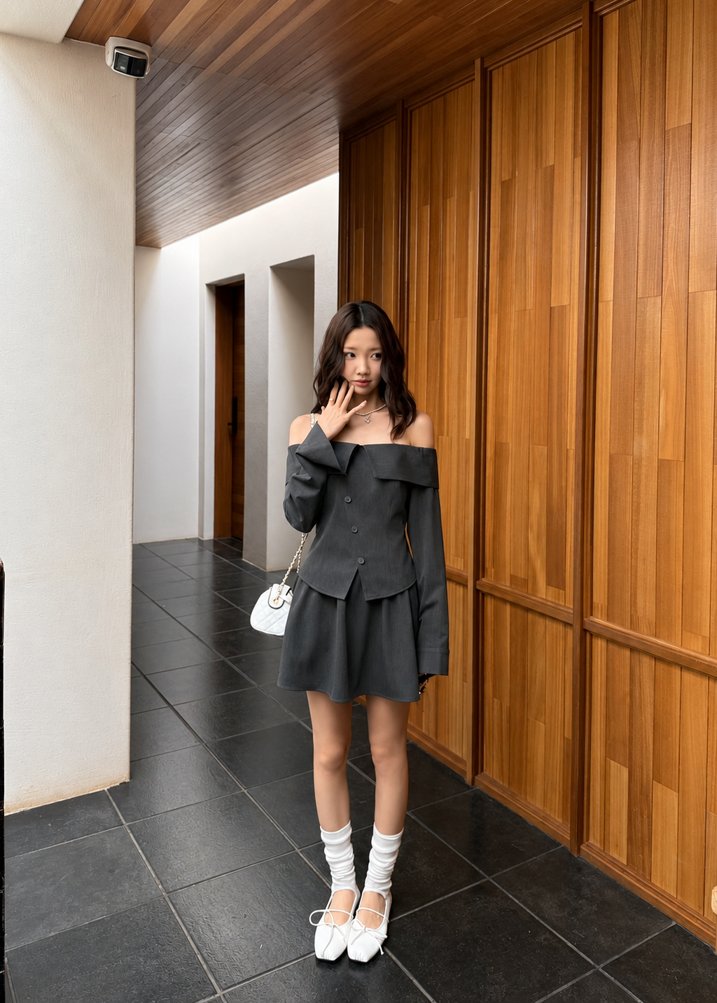 Camille Set - Grey
