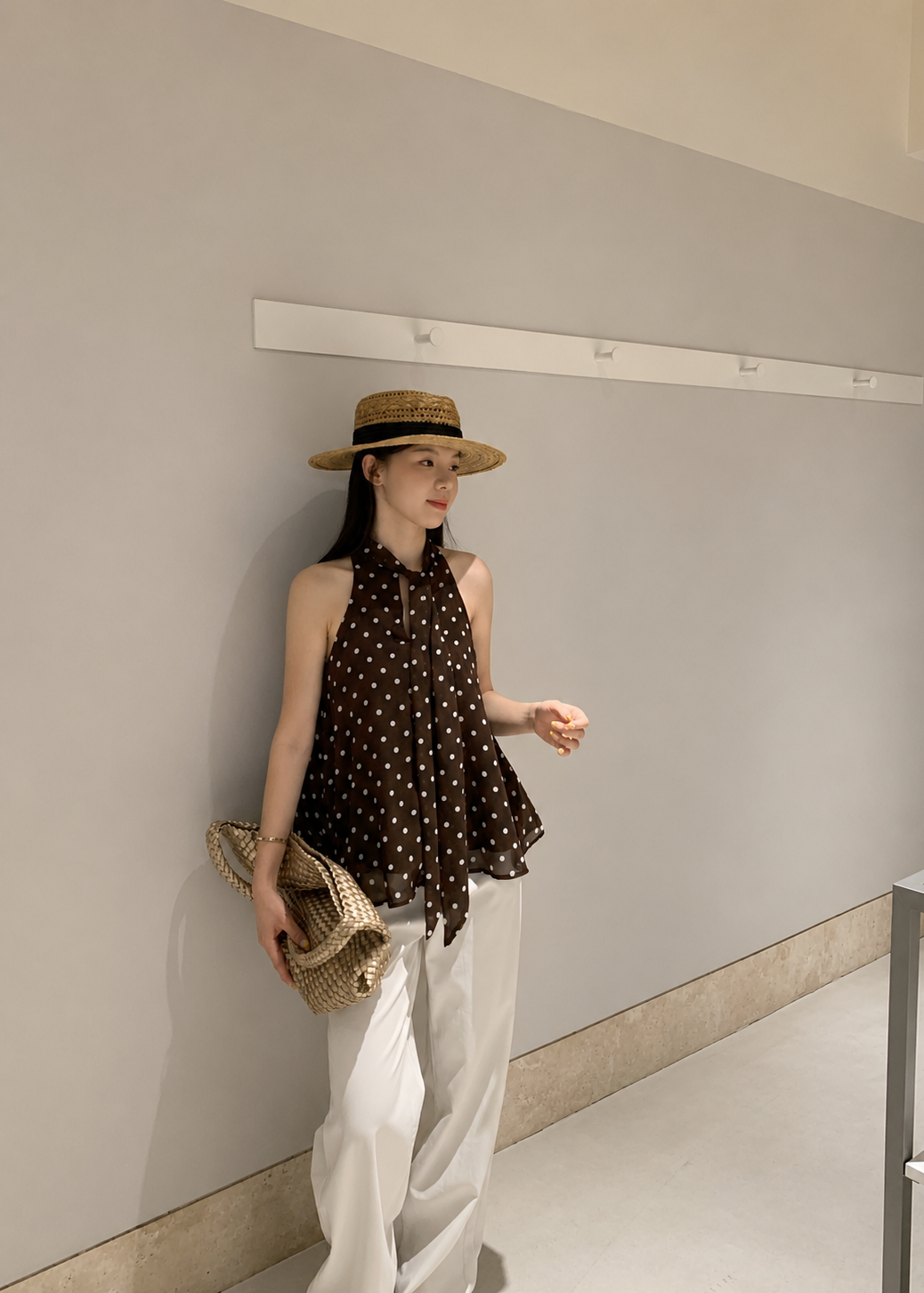 【Pre-Order】Noelle Polka Top