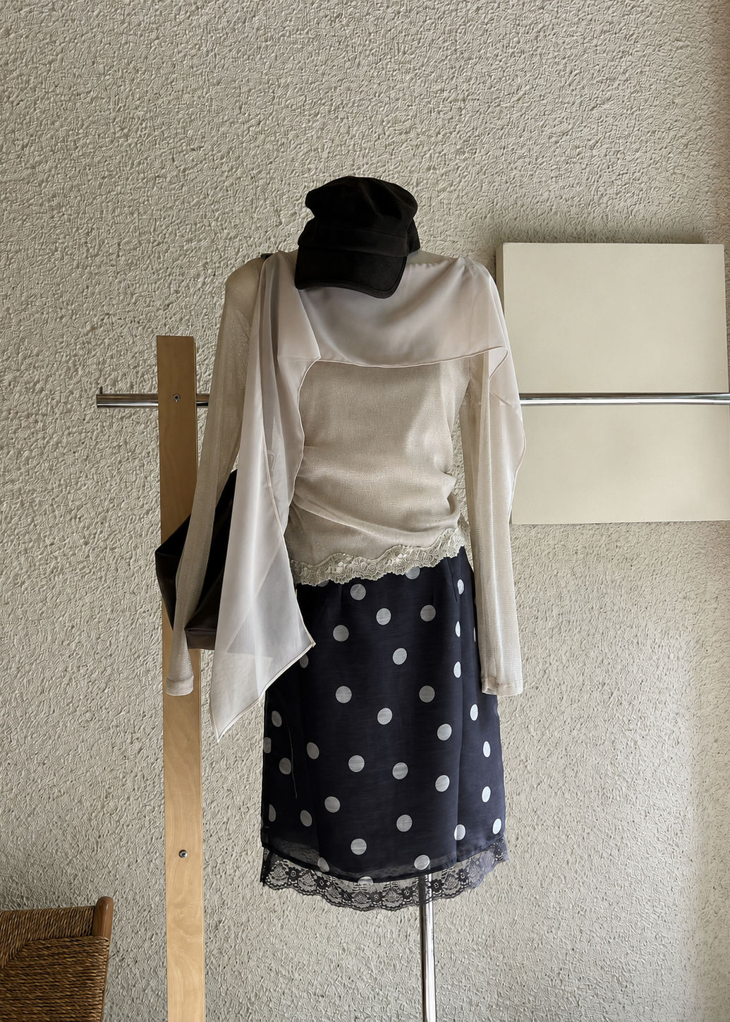 【Pre-Order】Arielle Draped Sleeve Top