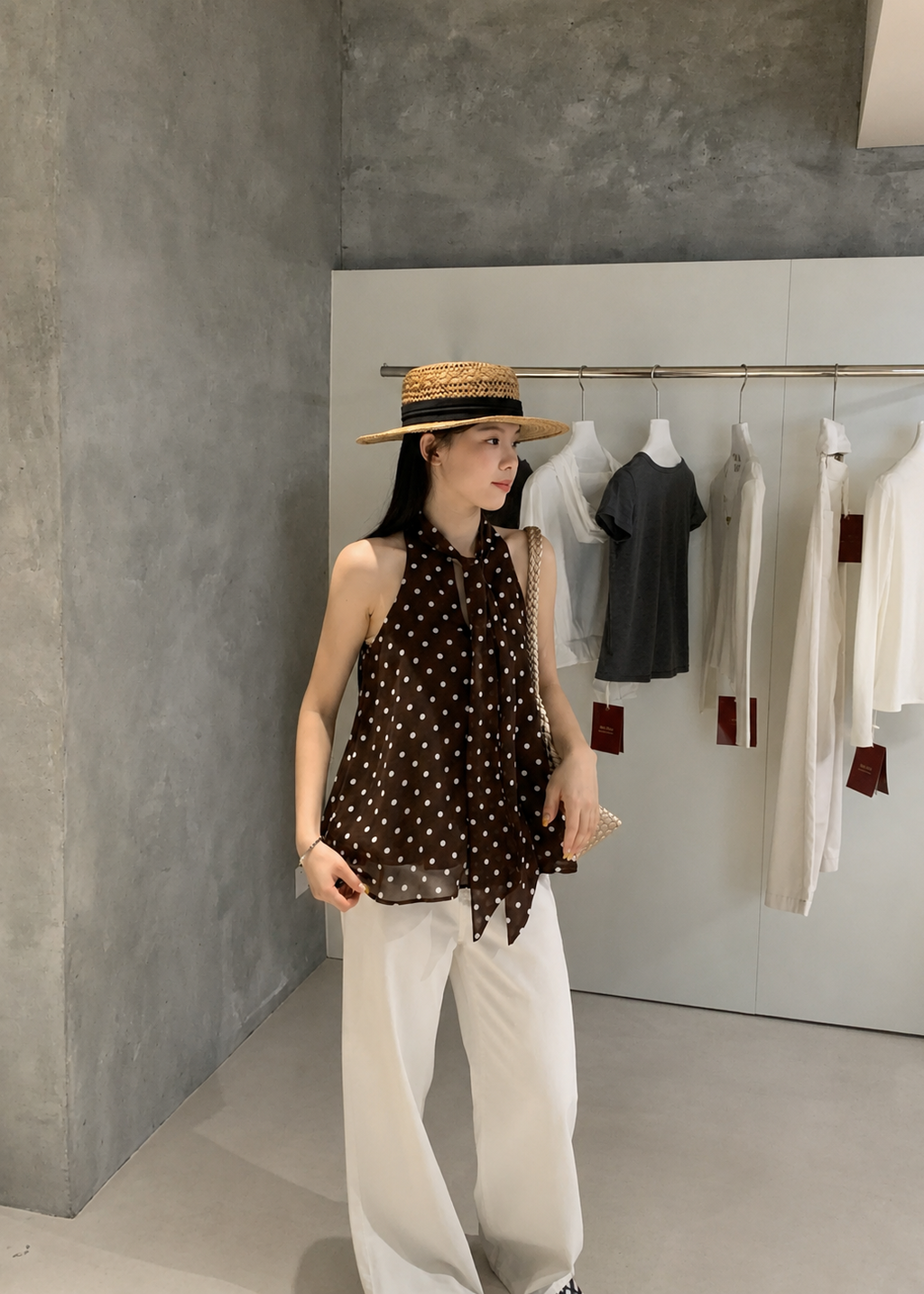 【Pre-Order】Noelle Polka Top