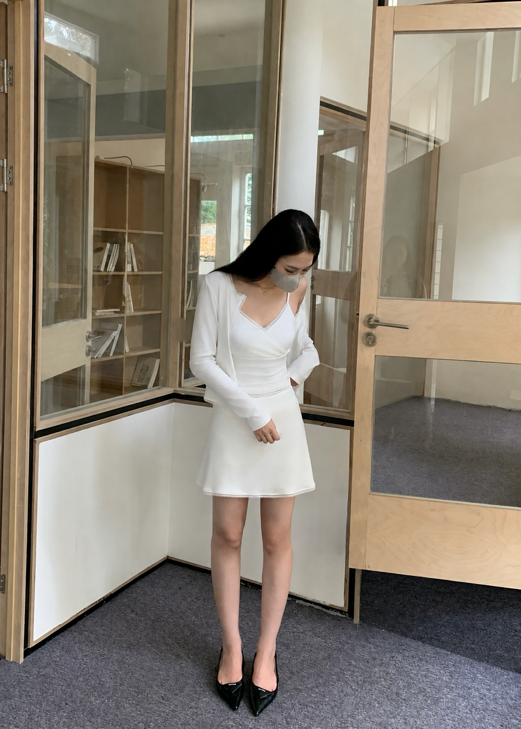 【Pre-Order】Vivienne Lace Set (Padded) - White