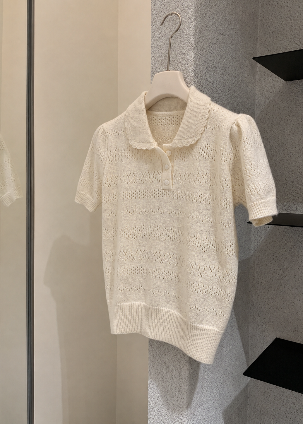 【Pre-Order】Clover Knit Set - White