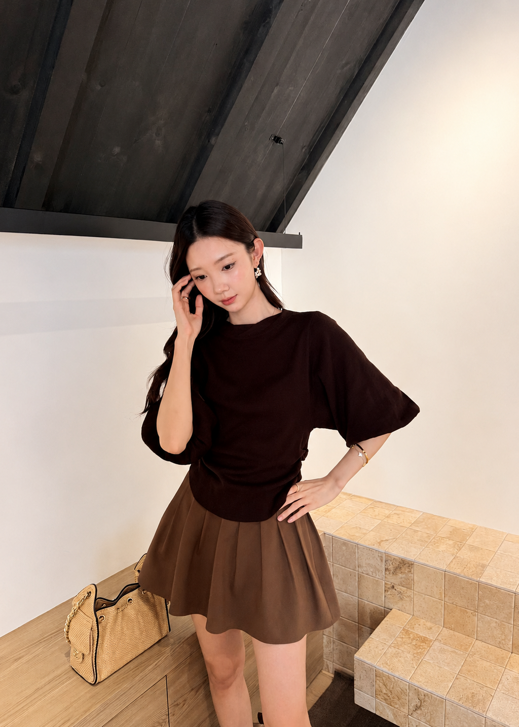 【Pre-Order】Alina Knit Top