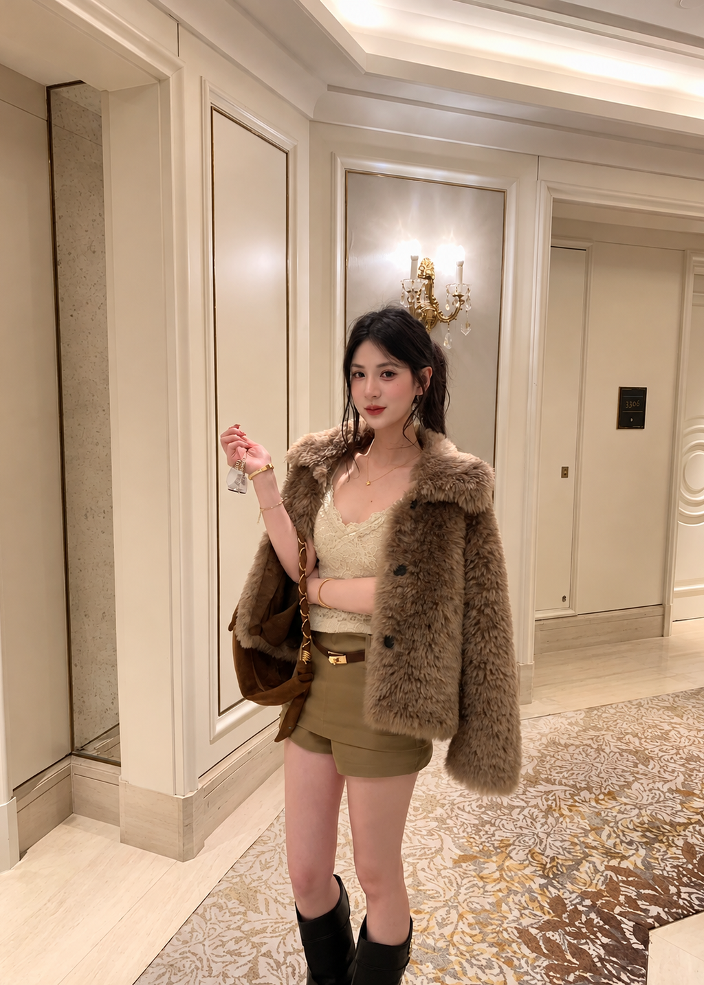 【 Pre-Order】Lena Teddy Coat