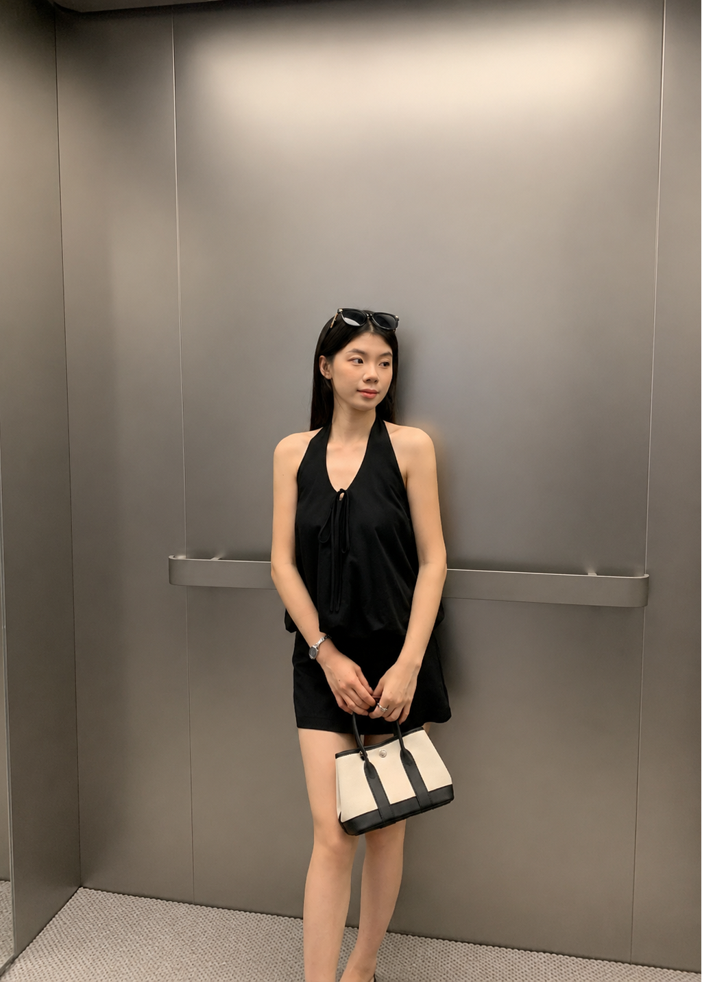 【Pre-Order】Élodie Halter Set - Black