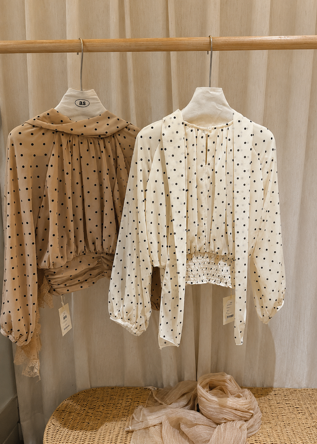 【Pre-Order】Amélie Polka Top