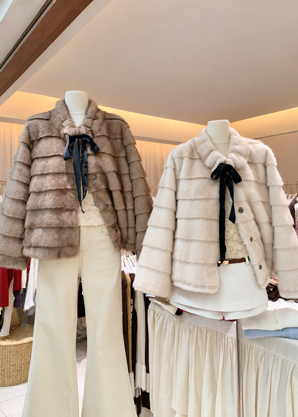 【 Pre-Order】Dolly Faux Fur Jacket