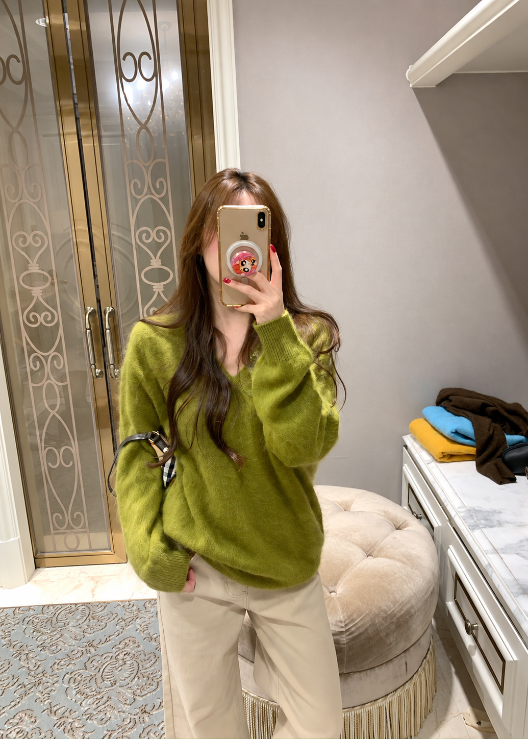 【 Pre-Order】Basic V-Neck Knit Top